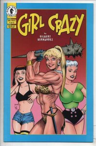 GIRL CRAZY #1, NM, Gilbert Hernandez, 1996, Dave Stevens