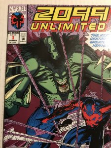 2099 UNLIMITED #1 : Marvel 1993 NM-; 1st Hulk 2099, Spider-Man, Mutagen