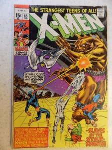 X-MEN # 65 MARVEL SILVER ACTION MUTANTS VG