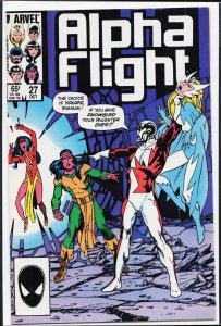 Alpha Flight #27 (1985) Alpha Flight