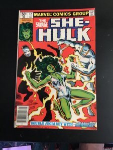 The Savage She-Hulk #12 (1981) 1st Gemini! High-grade key! Disney+ VF/NM Wow!