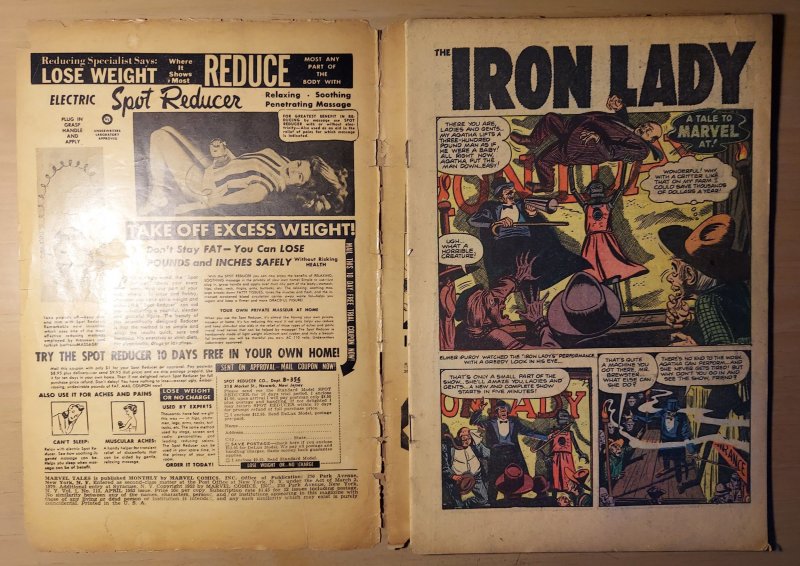 Marvel Tales  #113  FR complete  1953 Atlas pre-code horror  see description