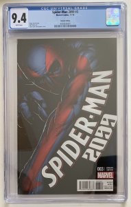 (2014) SPIDER-MAN 2099 #3 1:25 John Tyler Christopher Variant Cover CGC 9.4!