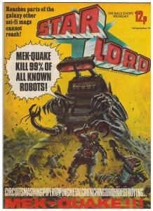 STAR LORD (BRITISH WEEKLY) 19 ( 9/16/78) VG-F