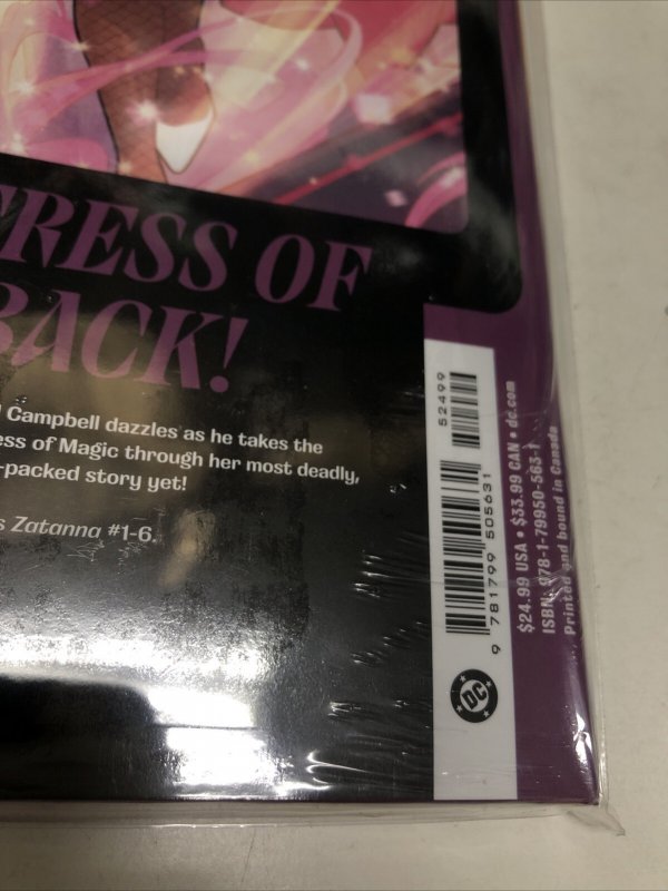 Zatanna It’s Showtime! (2025) DC Comics HC | Jamal Campbell