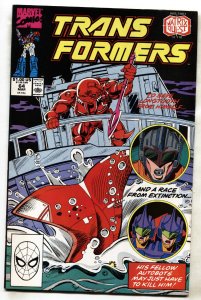 Transformers #64 comic book 1990 Later issue Marvel NM-