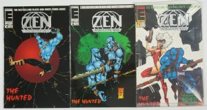 Zen Intergalactic Ninja: the Hunted #1-3 VF/NM complete series BILL MAUS entity