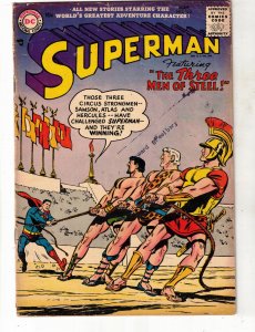 Superman #112 1957 VG/FN Mid-Grade Supes vs Gladiators! 8 1ST APP. COVELL CERTIF