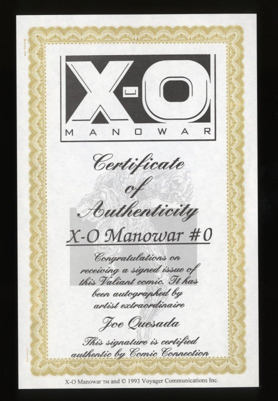 X-O Manowar #nn