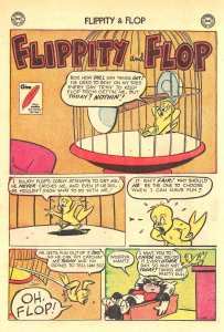 FLIPPITY AND FLOP #1 (Dec 1951) 7.0 FN/VF Cat-Dog-Canary Funny Animal HiJinx!