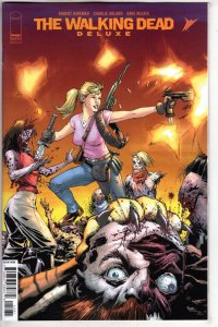 WALKING DEAD DELUXE #112 CVR C WHILCE PORTACIO & ALEX SINCLAIR CONNECTING VAR (M
