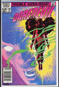 Daredevil #190 Newsstand Edition (1982) Daredevil