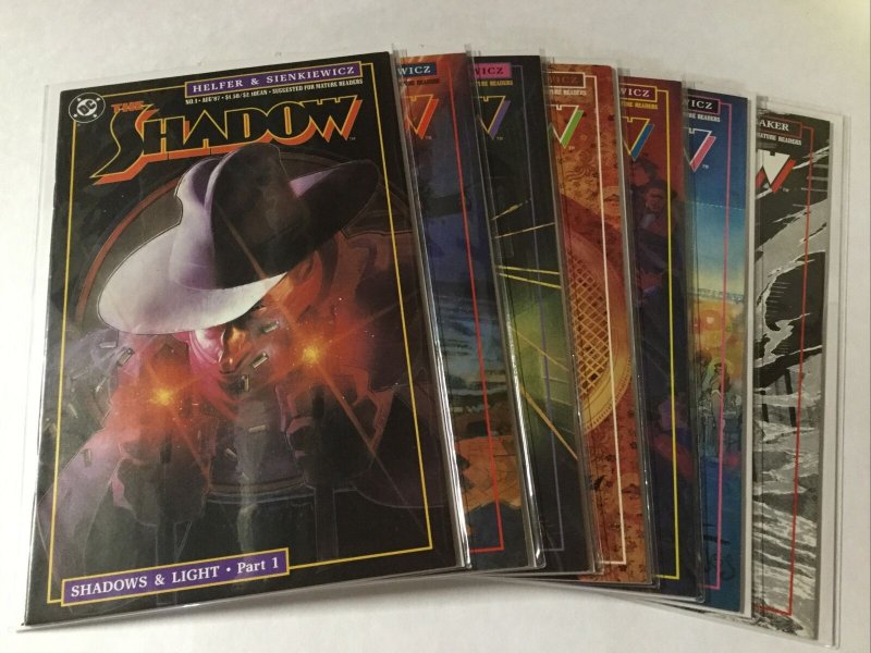 The Shadow 1-19 Annual 1 2 Lot Set Run Nm Near Mint Dc Comics