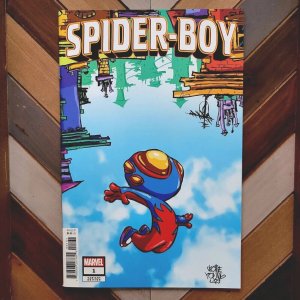 SPIDER-BOY #1 NM (Marvel 2023) 1st Solo Story 1st GUTTERBALL Skottie Young Cover