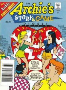 Archie's Story And Game Digest Magazine #33 VF/NM ; Archie |