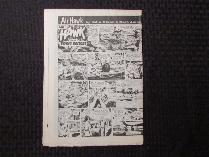 1972 MENOMONEE FALLS GAZETTE Comic Weekly #27 June 19 FN- Air Hawk Tarzan