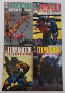 Terminator: The Enemy Within #1-4 VF/NM complete series Simon Bisley; Dark Horse