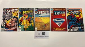 5 Superman The Man of Steel DC Comics Books # 19 20 21 22 23 Doomsday 27 MS7