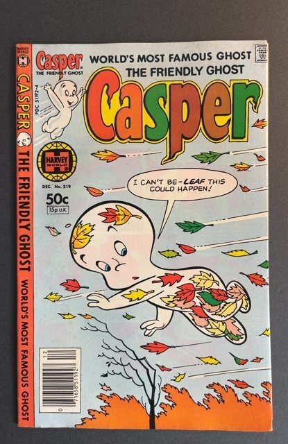 The Friendly Ghost Casper #219 (1981)