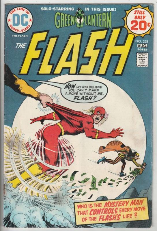 Flash, The #228 (Aug-74) VG/FN Mid-Grade Flash