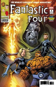Fantastic Four #1 - Vol 6 - Exclusive Mark Bagley Variant Cover (2018)