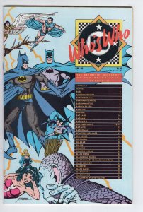 WHO’S WHO: THE  DEFINITIVE DIRECTORY OF DC COMICS #2 - 9.2 - WP