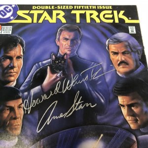Star Trek Double-Sized (1993) #50 (FN/VF) •Signed Howard Weinstein • Arnie Starr