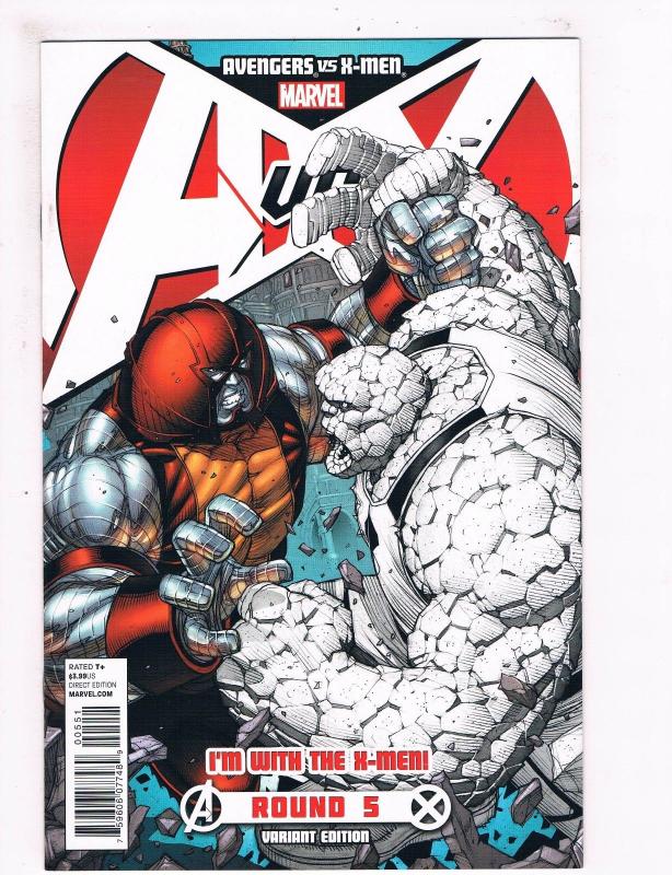 Avengers Vs. X-Men #5 NM 1st Print Variant Cover Marvel Comic Book Wolverine S65