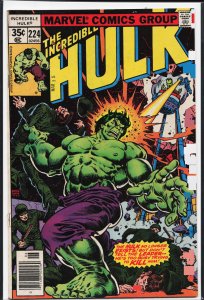 The Incredible Hulk #224 (1978) Hulk