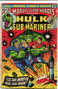 Marvel Super-Heroes #38 (1973) Hulk