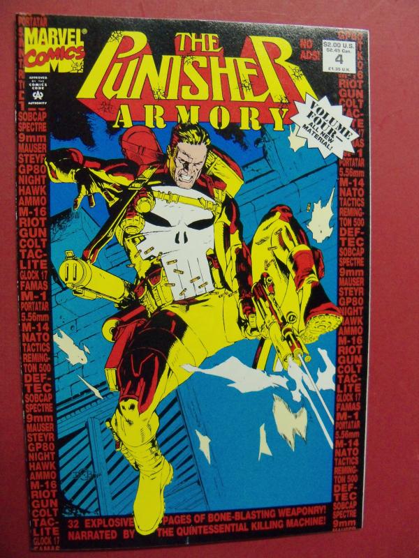 THE PUNISHER ARMORY  #4  (Near Mint 9.4 or better) MARVEL COMIC
