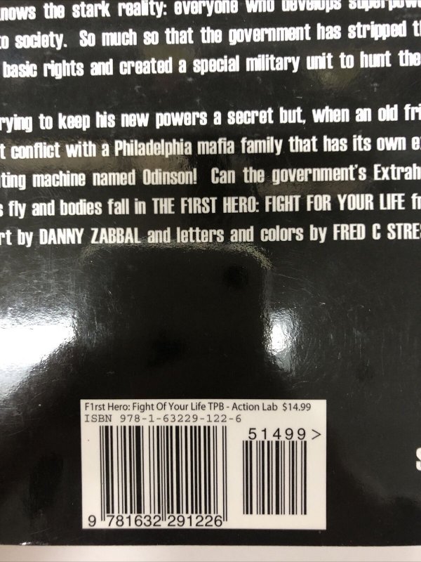 The Firsthero Fight For Your Life (2016) TPB Vol # 2 • Action Lab • Ruttgaizer