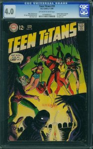 Teen Titans #19 (1969) CGC 4.0 VG