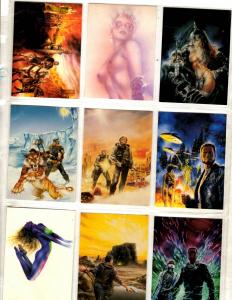 Lot Of 90 Forbidden Universe Trading Cards 1994 Luis Royo Sci Fi Art J339