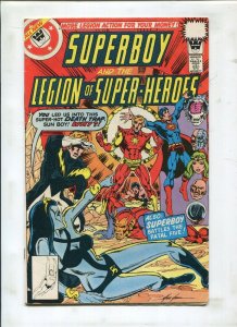 SUPERBOY & THE LEGION OF SUPERHEROES #246 - WHITMAN VARIANT COVER! - (5.0) 1978