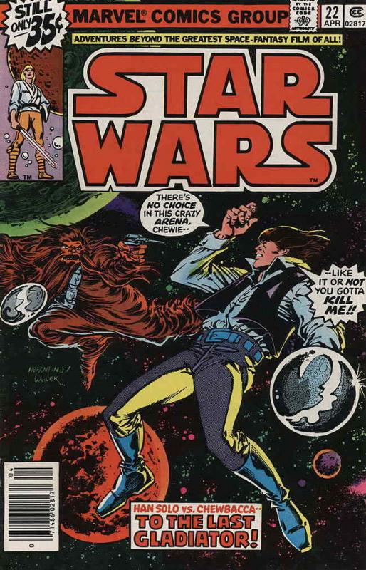 Star Wars #22 VF/NM; Marvel | save on shipping - details inside