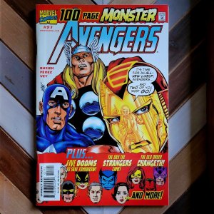 AVENGERS #27 NM (Marvel 2000) New Lineup! 100 pages, KURT BUSIEK & GEORGE PEREZ