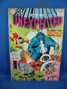TALES OF THE UNEXPECTED 67 VG F SPACE RANGER DC 1961