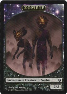 Magic the Gathering: Born of the Gods - Zombie Token | Comic Collectibles - Trading Cards - Magic the Gathering / HipComic Magic the Gathering: Born of the Gods - Zombie Token | Comic Collectibles - Trading Cards - Magic the Gathering / HipComic
