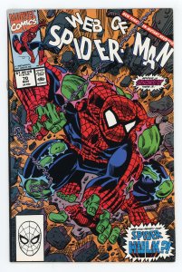 Web of Spider-Man #70 (1990 v1) 1st Spider-Hulk NM-