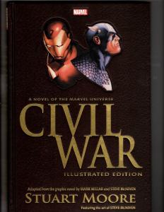 Civil War Illustrated Edition Marvel Comics HARDCOVER Graphic Novel Comic J281