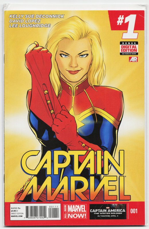 Captain Marvel #1 (2014) Captain Marvel