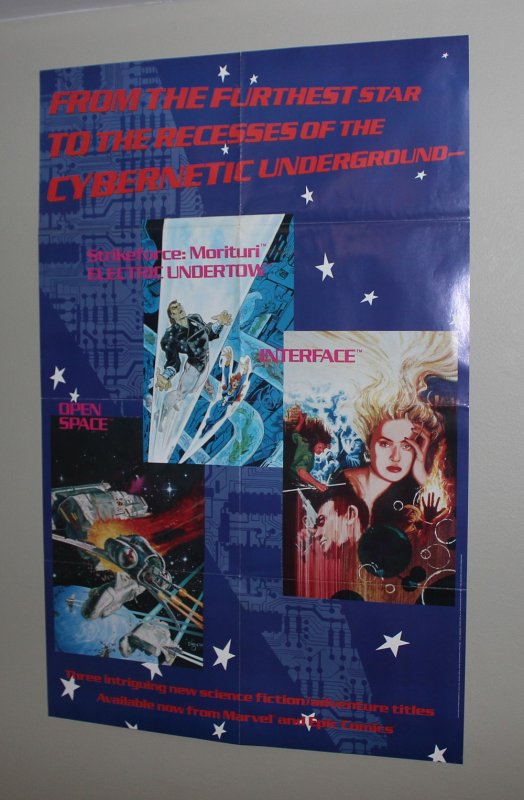 Epic Comics Promo Poster / Open Space / 1990