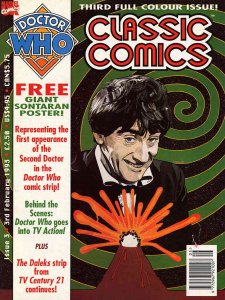 Doctor Who Classic Comics #3 GD ; Marvel UK | low grade comic with poster