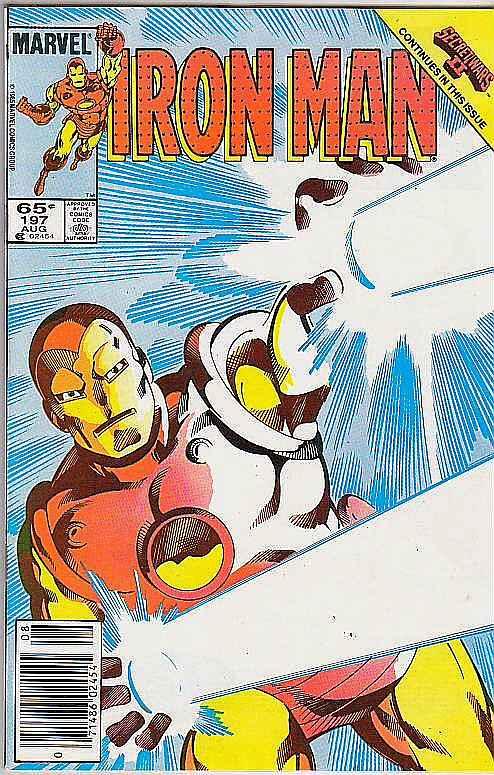 Iron Man #197 (Aug-86) NM Super-High-Grade Iron Man