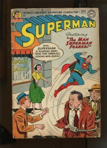 SUPERMAN #93 (4.0) THE MAN SUPERMAN FEARED