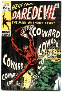 DAREDEVIL #55-1969-MARVEL SILVER-AGE-HIGH GRADE COPY 