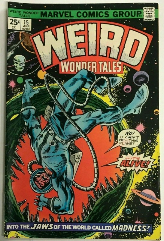 WEIRD WONDER TALES#15 FN/VF 1976 MARVEL BRONZE AGE COMICS