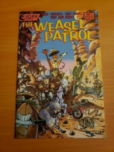 The Weasel Patrol #1 One-Shot ~ NEAR MINT NM ~ 1989 Eclipse Comics