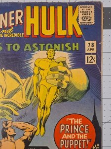 Tales to Astonish #78 (Marvel Comics April 1966)